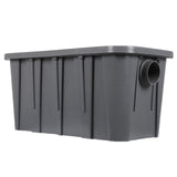 Generic Commercial Grease Interceptor Trap with Removable Filter Basket Plastic Grease Trap Under Sink Prevents Clogs and for Restaurant Canteen Home