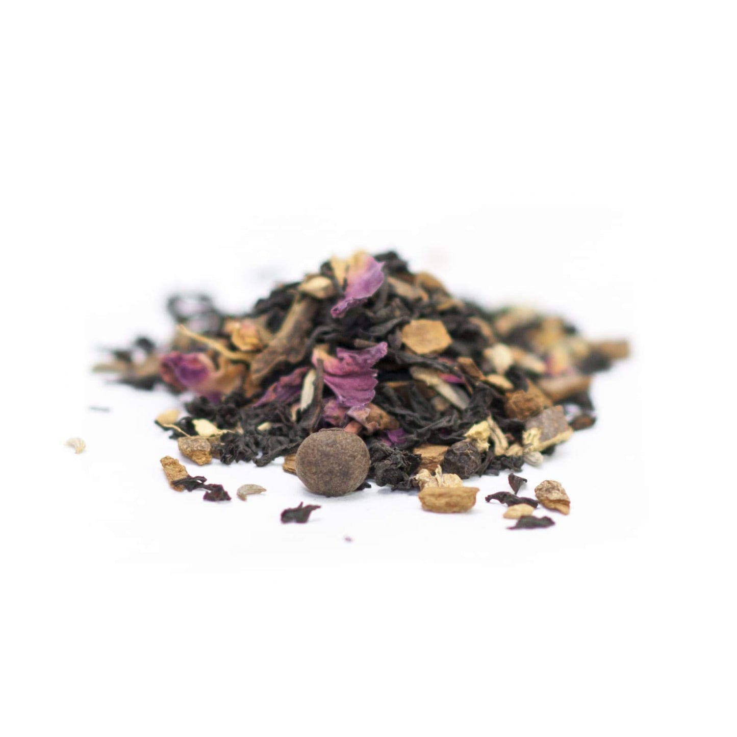 JusTea AFRICAN CHAI | Loose Leaf Black Tea | Tin with Hand Carved Tea Spoon | 40+ Cups (3.5oz) | Medium Caffeine | Award-Winning | Fair Trade |