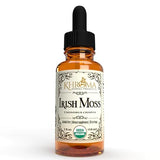 Organic Irish Moss - 2 oz in Glass Bottle - Khroma Herbal Products - Organic Sea Moss