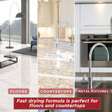 Stone Pro Crystal Clean - Surface Cleaner & Sealer, Ready to Use 32 oz.