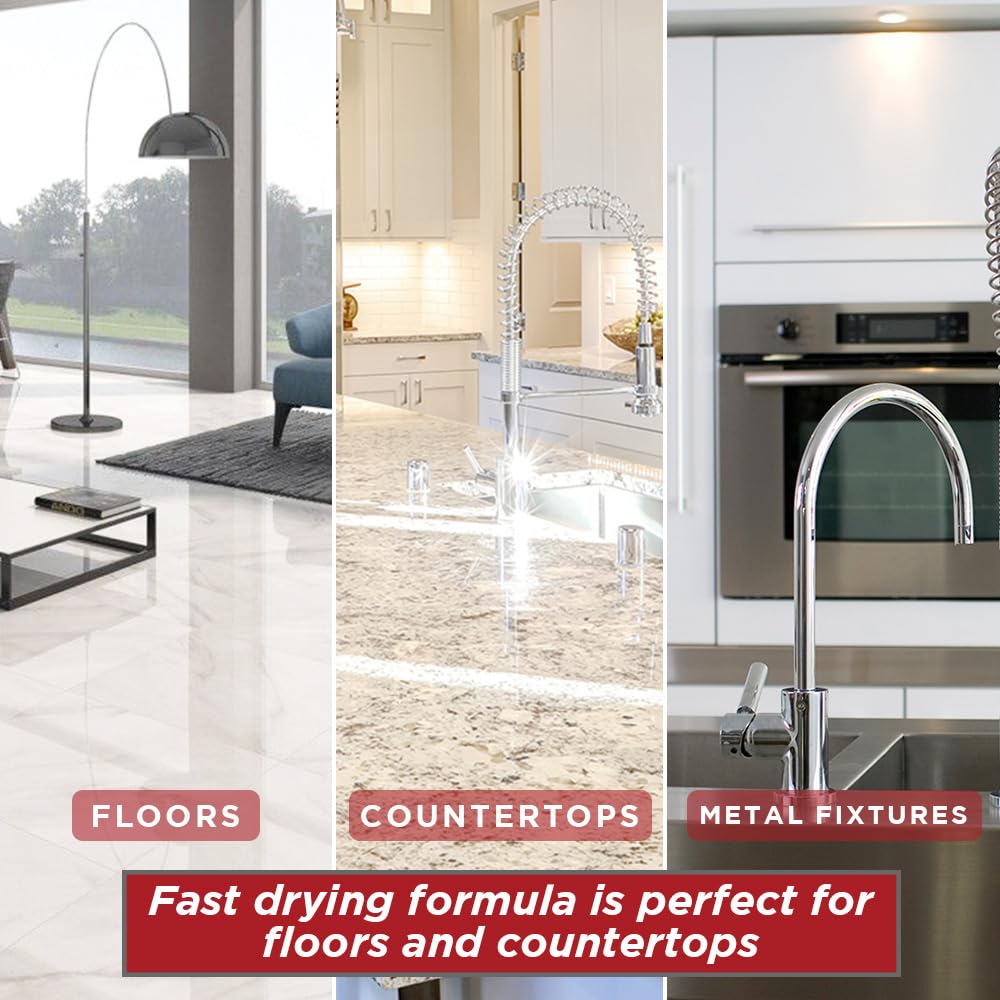 Stone Pro Crystal Clean - Surface Cleaner & Sealer, Ready to Use 32 oz.