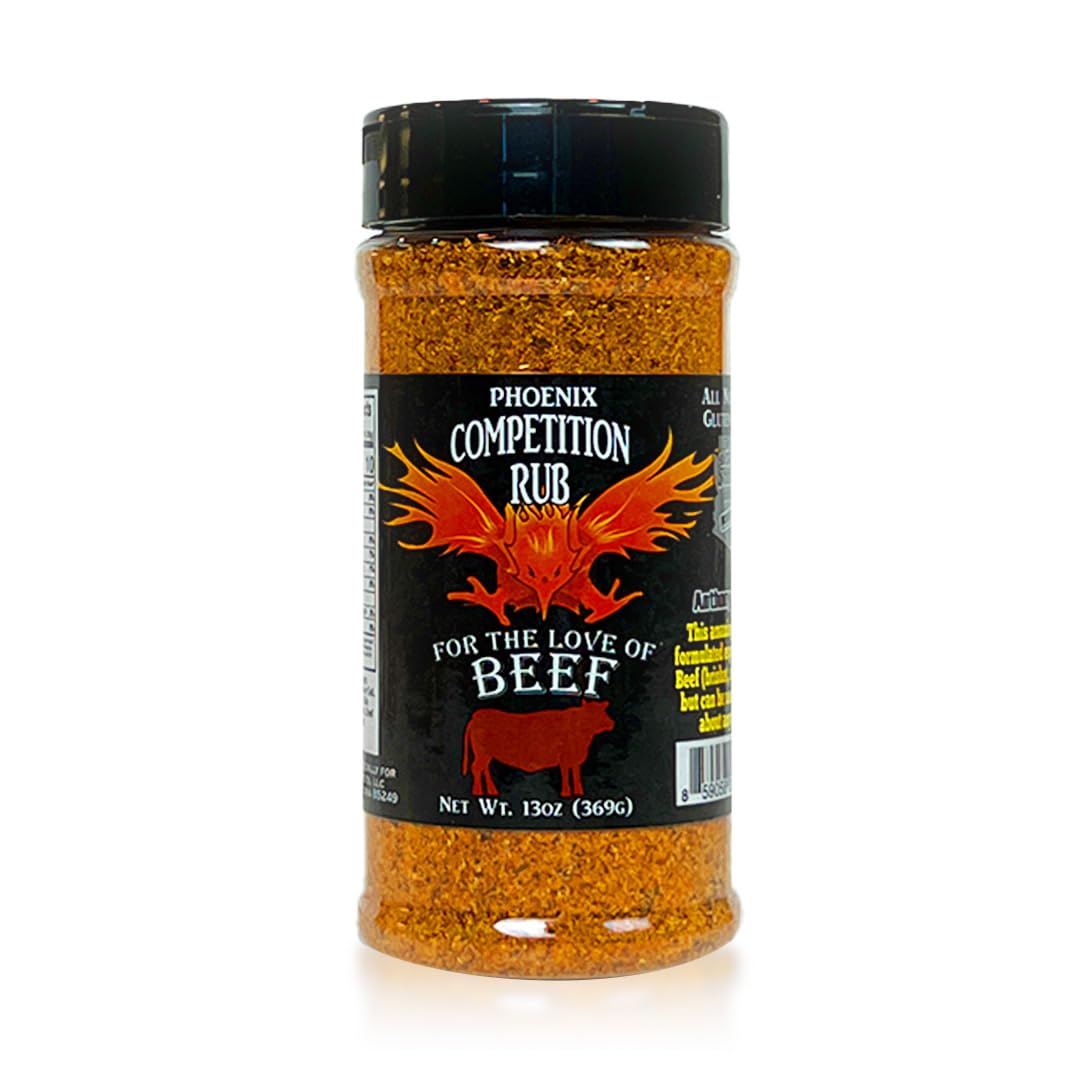 Anthony Spices - Competition Rub 5-Pack. This package includes Anthony Spices Competition Chicken, Pork, Beef, Sweet Heat, and Everything Rubs, each