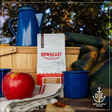 Downeast Coffee Roasters Ground Coffee - Cinnamon Hazelnut, Medium Roast, Spicy, Sweet and Nutty Flavor (GROUND COFFEE, 11oz bag)
