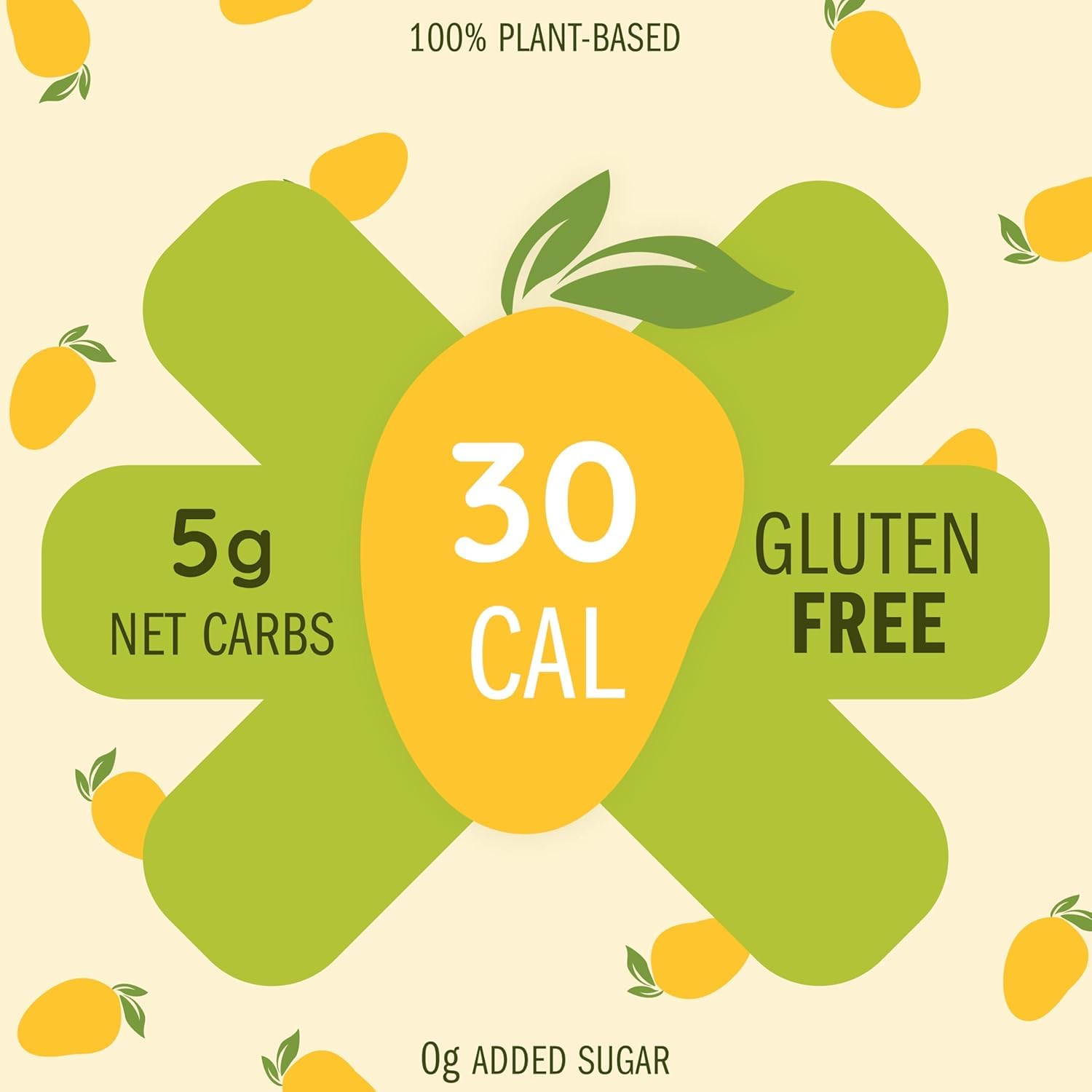 Mango Chipotle Sandwich Wraps (Two-Pack) - Gluten-Free, Vegan, Low-Carb Wraps with Sweet & Smoky Flavor - Non-GMO, Plant-Based, Paleo Tortilla