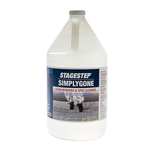 Stagestep Simply Gone Stain Remover for Wood and Vinyl Surfaces, Easy to Apply, Removes Stubborn marks of beverages, grease, oil, most shoe polish, 1