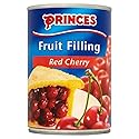 Princes Red Cherry Fruit Filling (410g) - Pack of 2