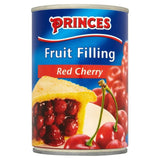 Princes Red Cherry Fruit Filling (410g) - Pack of 2