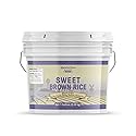 Unpretentious Sweet Brown Rice, 1 Gallon, Gluten-Free, Brown Glutinous Rice, Soft & Chewy