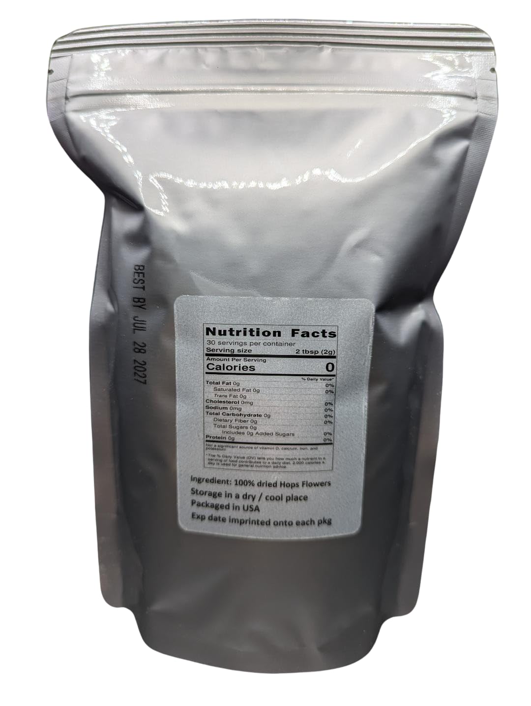 Hops Flowers - Dried Humulus lupulus Loose Tea from 100% Nature (2 oz)