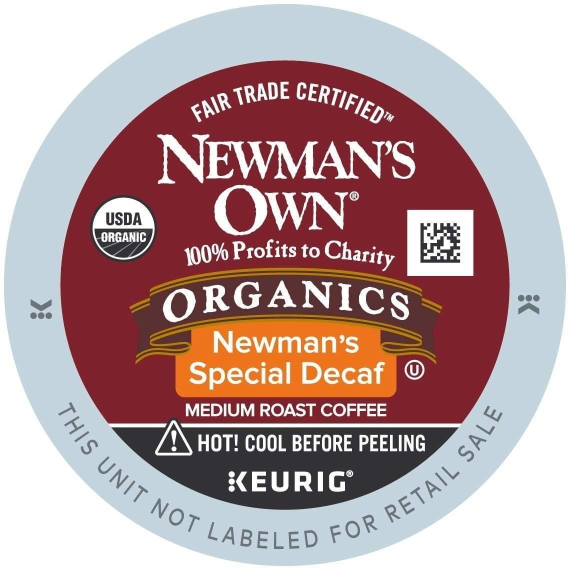 Newman's Own Special Decaf Coffee for Keurig Brewers 24 K-Cups (3 Pack)