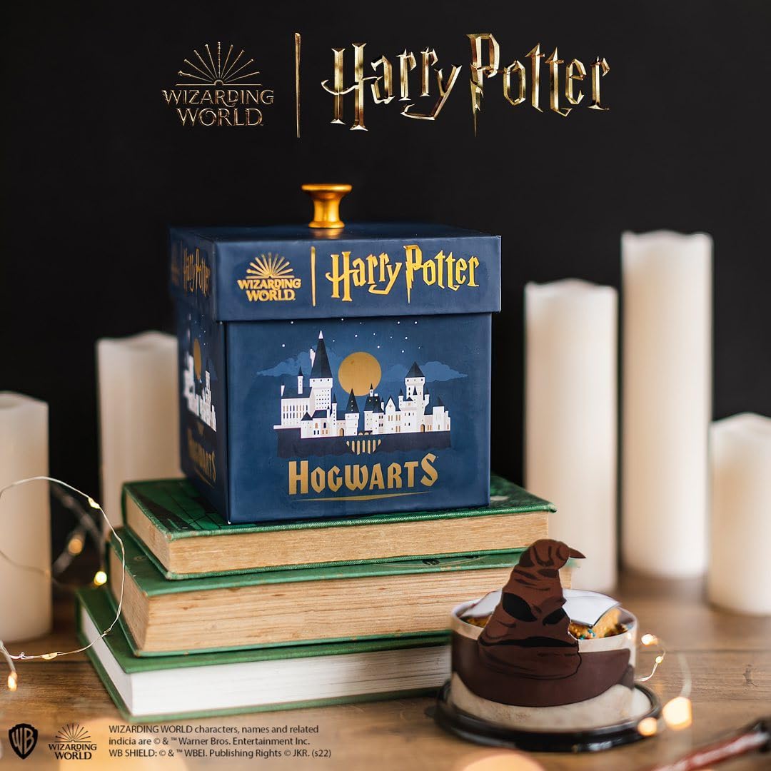 Harry Potter Flying Butterfly Explosion Gift Box Bundle by Send A Cake - Includes 3" Chocolate Mini Bundt Cake - Magical Birthday & Special Occasion