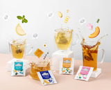 Ahmad Tea Natural Benefit Functional Tea Selection Pack | Green teas, Fruit & Herbal Infusions | Perfect herbal tea gift - 60 Teabag Sachets | 6