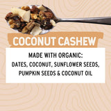 Wildway Keto Granola | Coconut Cashew | Grain-Free, Certified Gluten-Free Cereal | Vegan, Low Carb | No Sugar Added | Paleo-Friendly | Non-GMO Fruit