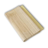 BREVELTION Silk Screen Printing Scraper Rubber Squeegee Wood Water for Ink Silk Screen Printing Manually 65 Durometer 9.4inch