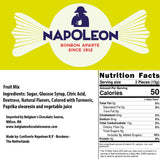 Napoleon Sour Fruit Balls Individually Wrapped Hard Candy Sour Fruit Mix Gluten-Free, Dye-Free Candy 10 Ounces