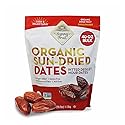 Sunny Fruit Organic Dried Pitted Deglet Nour Dates, 2.5 Pound Bulk Bag | No Preservatives, No Sugar Added | Healthy, Sweet Snack | ORGANIC, NON-GMO