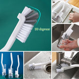 12Pcs Small Cleaning Brush, Crevice Gap Cleaning Brush,Door Window Track Groove Corner Crevice Cleaning Brushes for Cleaning Window