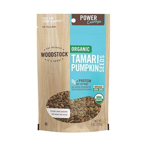Woodstock, Organic Tamari Pumpkin Seeds