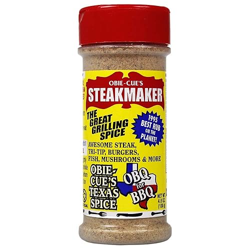 Obie-Cue's Steakmaker - The Great Grilling Spice (4.8 oz)