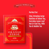 Royal World Black Tea Orange Pekoe Kalami Ceylons Finest, Natural Aroma and Bright, Golden Color, 17.6 oz
