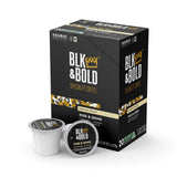 BLK & Bold Rise & GRND, Keurig Single Serve K-Cup Coffee Pods, Premium Medium Roast, 100% Arabica Beans, 20 Count