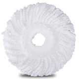 3 Pack Mop Head Replacement Spin Mop Replacement Head Microfiber Spin Mop Refills Easy Cleaning Round Shape Standard Size