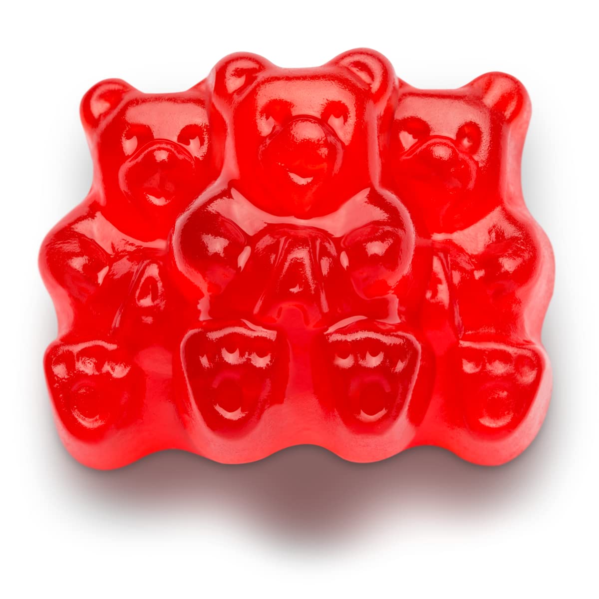 All City Candy Flavorful, Fresh & Soft 5 Pound Bulk Gummi Bear Candy Bags Individual Fruit Flavors World's Best Gummy Candy (Wild Cherry)