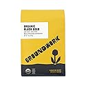 GROUNDWORK Black Gold Whole Bean Coffee Dark Roast Blend - USDA Organic Signature Blend Coffee Beans - 12oz Bag (Pack of 1)