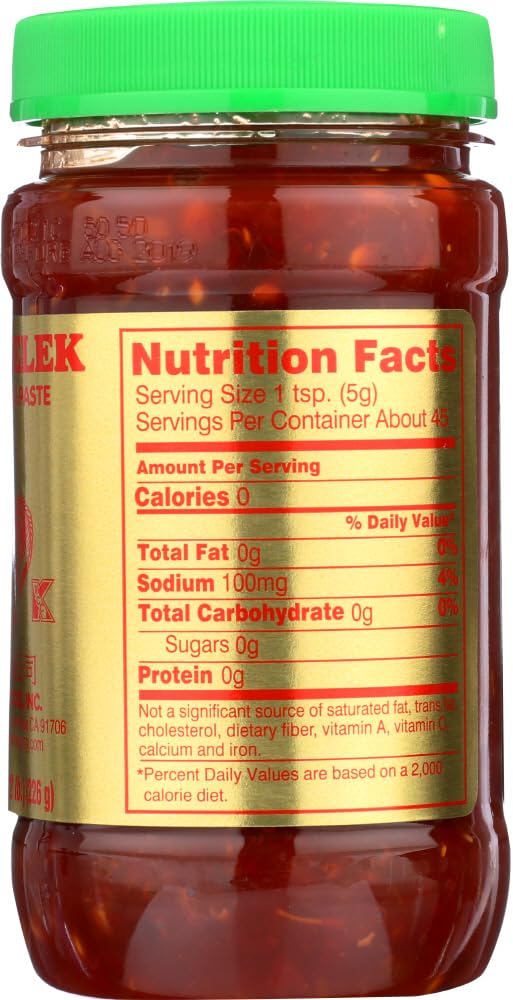 Huy Fong Sambal Oelek Ground Fresh Chili Paste (24x8Oz)24
