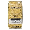 Mantova Italian Bronze Die Orzo Pasta - 100% Durum Wheat Semolina Bronze Die Orzo - 16 Oz - Product Of Italy (Pack of 6)