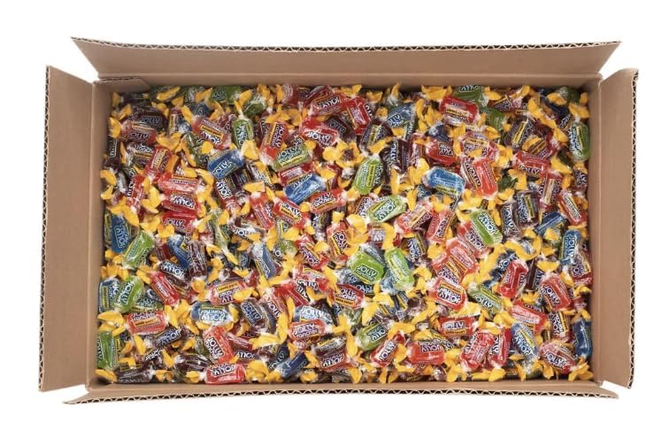 Jolly Rancher Hard Candy Bulk -10LB - 720 pieces - Assorted Variety Individually Wrapped Hard Candy to Celebrate Birthdays, Halloween, Easter Hunt