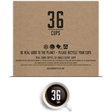 Real Good Coffee Company - Single Use Coffee Pods - Organic Dark Roast Coffee - K-Cup Compatible including Keurig 2.0 Brewers - Recyclable Cups