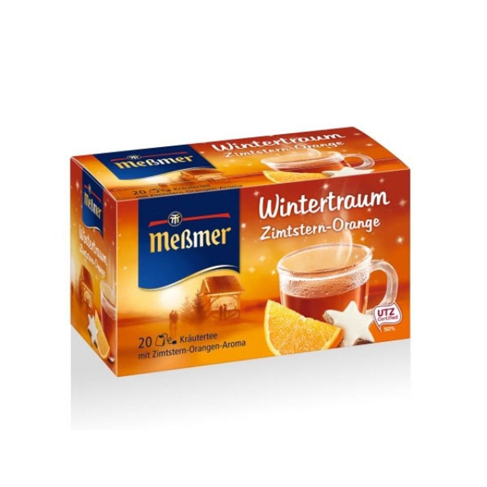 Messmer Fruit Tea - Winter Dream Cinnamon Star Orange 20T Y