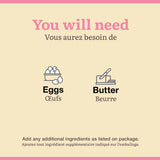 XO Baking Co. Gluten Free Blondie Gourmet Baking Mix; Non-GMO; Kosher; Rice Free; Dairy Free; Peanut Free; No Preservatives; No Artificial Flavors or Colors, 18.3oz