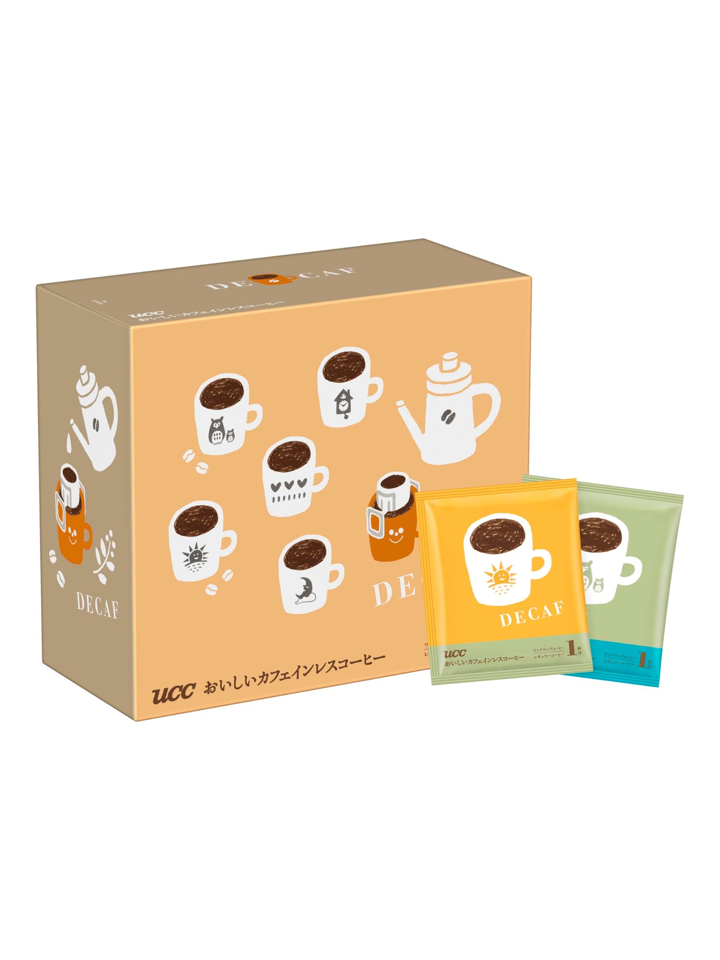UCC delicious decaffeinated drip coffee (7gX50P) 350g