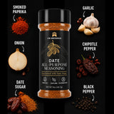 CW Dressings Date All-Purpose Seasoning, Date Sugar Sweetened, 5 oz