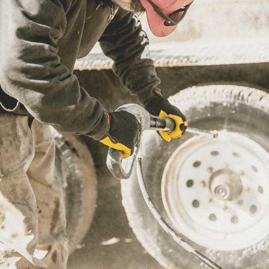 Watson Gloves' Flextime Water Resistant High-Performance Sustainable Work Glove - Dryhide Goatskin Palm, Spandex, Comfortable (Extra Extra Large)