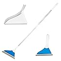 Helio AirBroom 3 Piece Kit All Surface Sweeper and Squeegee for Wet and Dry Cleaning Dust, Dirt, Liquids, Pet Hair, Tile, Hardwood Floors, Carpet