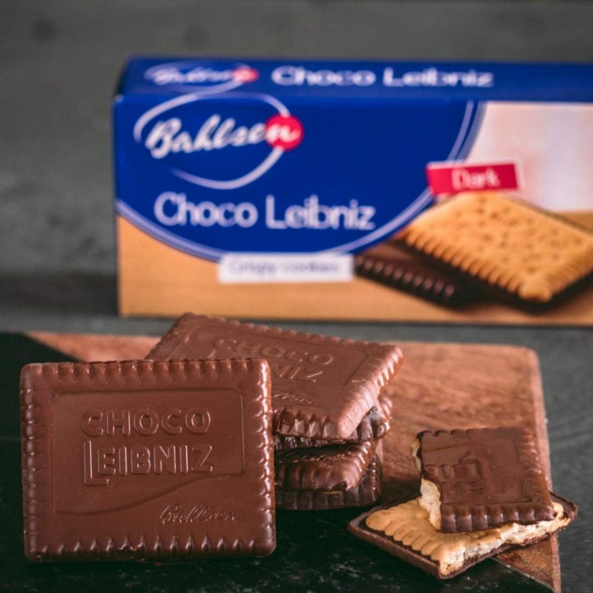 Bahlsen Choco Leibniz Dark Cookies (9 boxes)