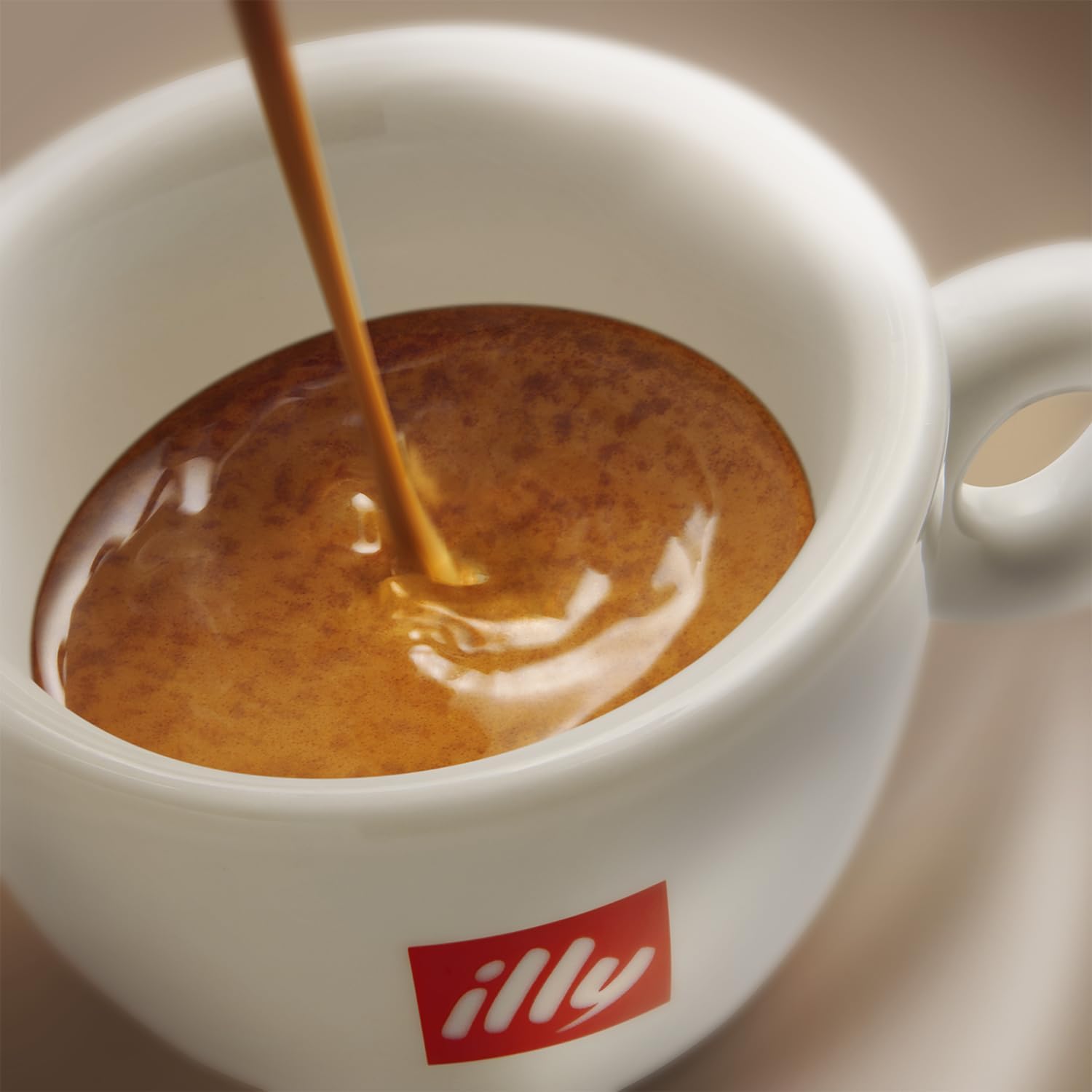 Illy decaffeinated ground coffee, 8.8oz can.