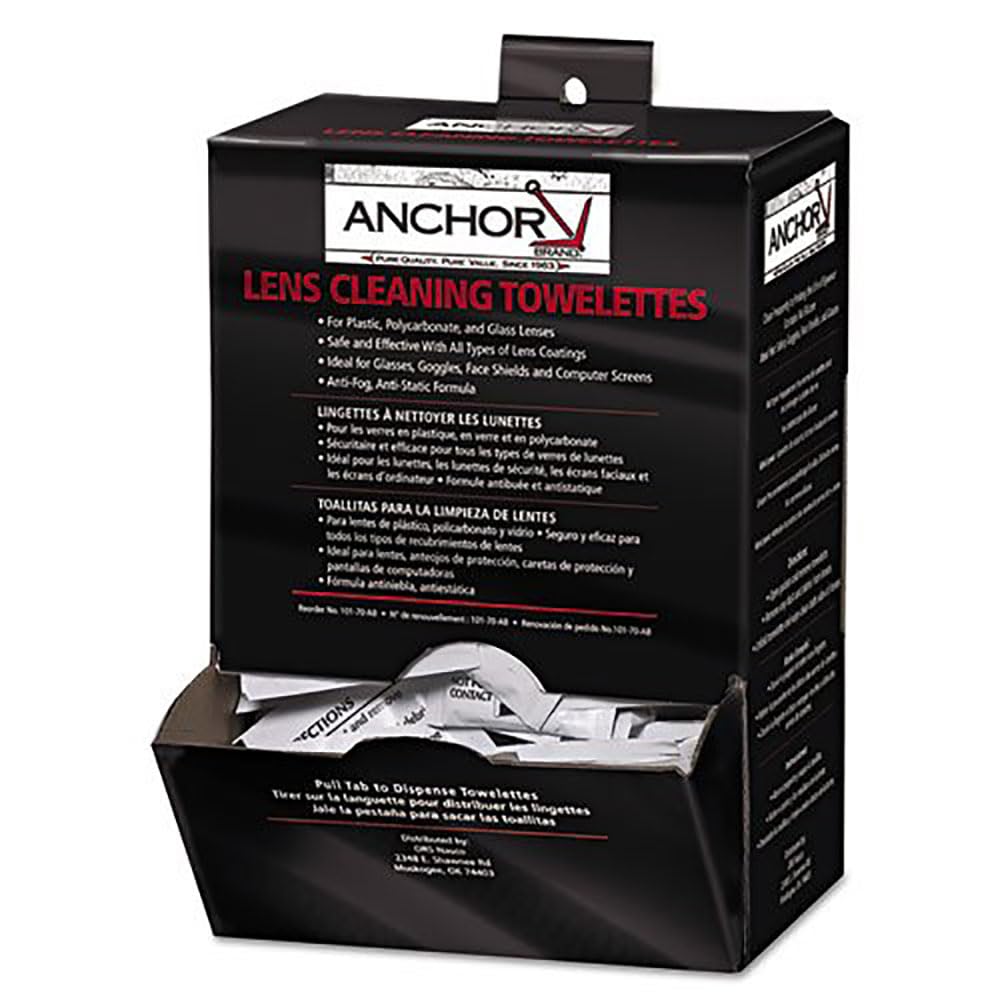 ORS Nasco ANR-70-AB 8 x 5 in. Eyewear Cleaning Wipes