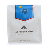 Afficionado Coffee Roasters | Medium Roast Arabica Coffee | 12 Ounce Bag (Congo Nyamasasa, Whole Bean)