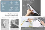 2Pcs Mini Squeegee with Hanging Hook, Bathroom Shower Mirror Squeegee for Tiles, Silicone Small Kitchen Countertop Sink Wiper Scrape Cleaner Tool
