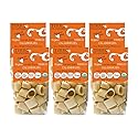 6 PACKS ORGANIC ITALIAN SEMI WHOLE DURUM WHEAT CALAMARATA PASTA - Sicilian Ancient Grain Timilia Vegan Pasta Crafted in Italy. LOW-GLUTEN INDEX. Has