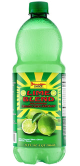 Lime Juice Blend, 1-Pack (32 oz) -by Jamaican Choice