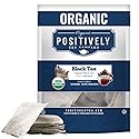 Organic Positively Tea Company, Assam Black Tea Bags, 100 Count, Eco-Friendly Tea Bags, Non-GMO