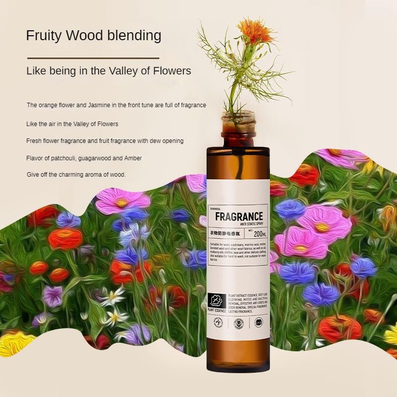 Anti-Static Spray Static Reduction Clothing Static Spray Less Static Portable 6.7 oz.