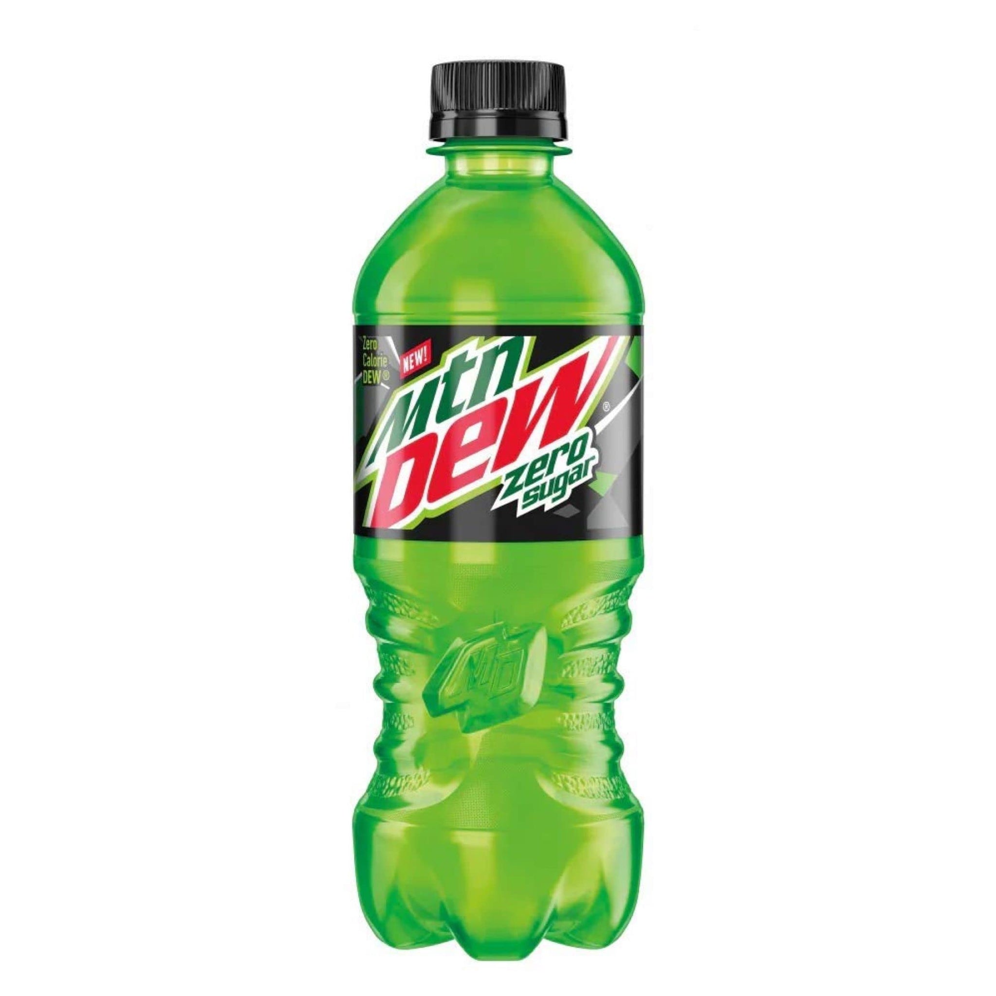 Zero Mountain Dew (MTN) 20 oz Soda Bottles (Pack of 12, Total of 240 FL OZ)