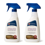 Guardsman 462600 Fabric Stain & Odor Eliminator, For Upholstery & Rugs, Removes Food Stains, Grease, Coffee, Red Wine, Blood, Pet Stains, 16 Fl Oz, 2