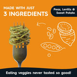 Veggiecraft Farms Spaghetti - NEW BETTER TASTE - Gluten Free Pasta, Thin Spaghetti Noodles, Plant Based Protein Spaghetti w/Lentil, Pea & Sweet